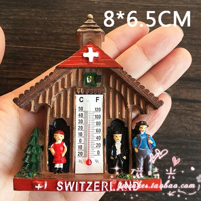 Европейский Luzern Швейцария память о поездке Пейзаж холодильник магнит 3D стикер для холодильника Путешествия Сувенир домашнее украшение - Цвет: see chart