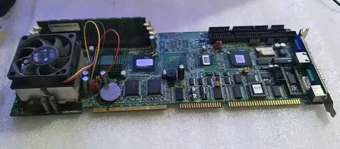 

100%OK IPC Board PCA-6178VE Rev.B1 PCA-6178 Full-size CPU Card ISA Industrial Embedded Mainboard PICMG1.0 With CPU RAM No-FAN