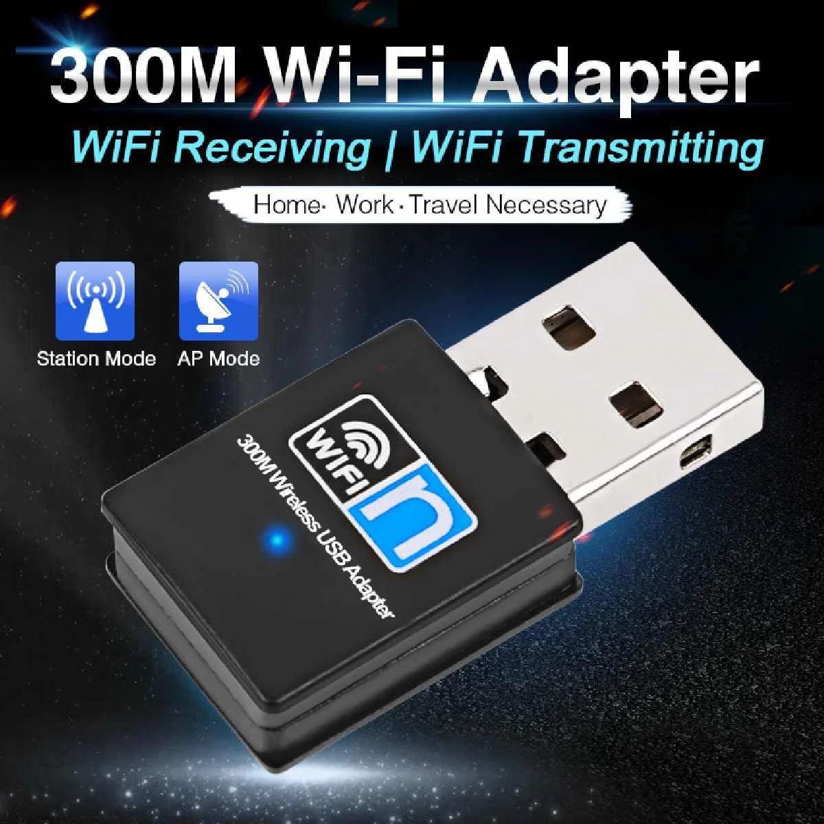 LEORY USB wifi адаптер 802.11n 300 Мбит/с Wi Fi адаптер ключ сетевой LAn Карта Wifi приемник сетевые карты