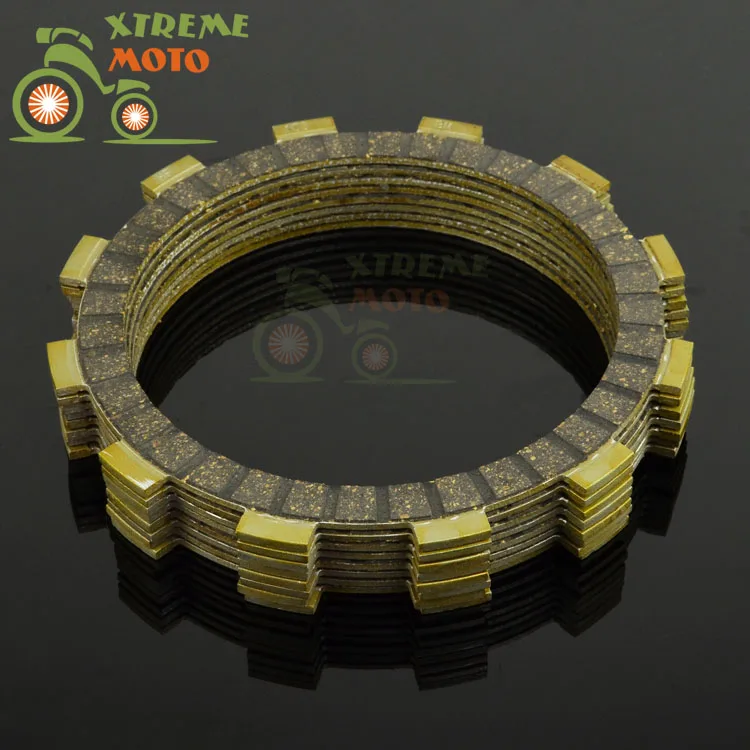 Motorcycle Clutch Disc Friction Plates Set 8pcs for KAWASAKI KLX450R