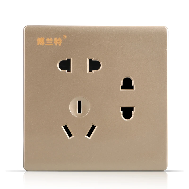 

Bolante type 86 wall switch concealed 7 seven socket 5 five four hole 223 hole plug panel
