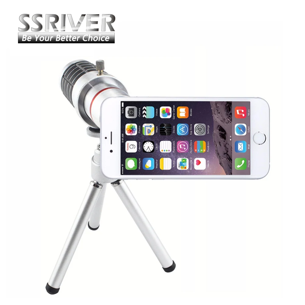 Ssriver для Apple iPhone 7 18x GoPro смартфон lens18x Оптический зум Камера крышка объектива