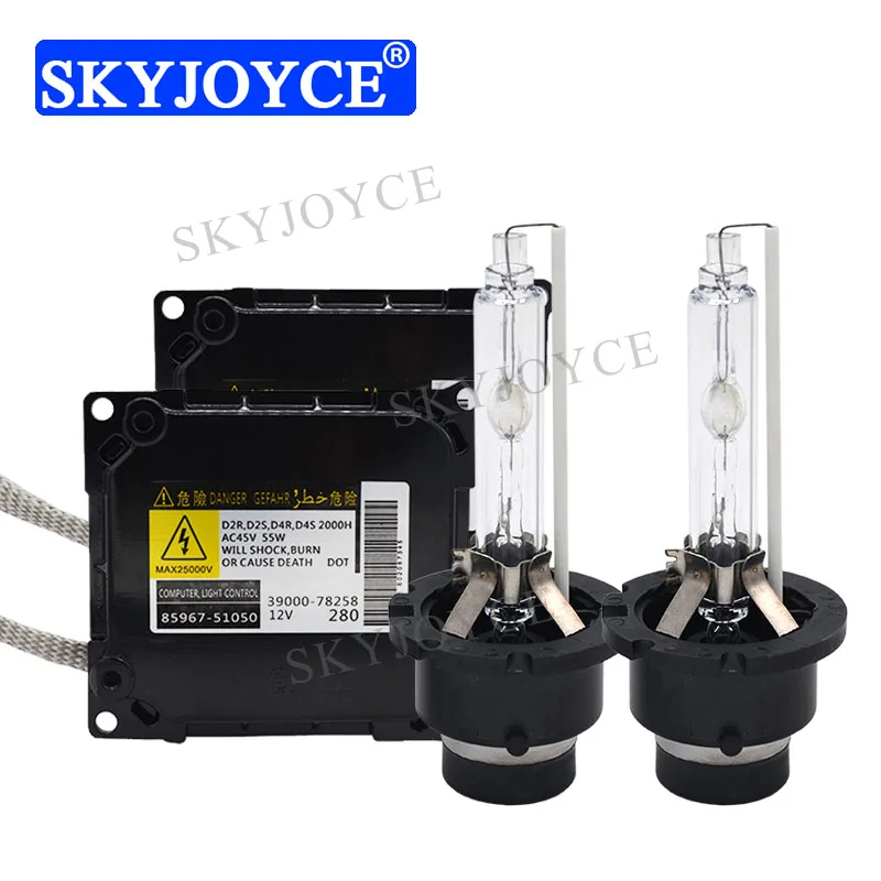 SKYJOYCE 35 Вт 55 Вт D2S D4S HID комплект OEM 85967-51050 HID балласт D4S/R D2R D2S 4300K 6000K 8000K HID лампы для Toyota Lexus