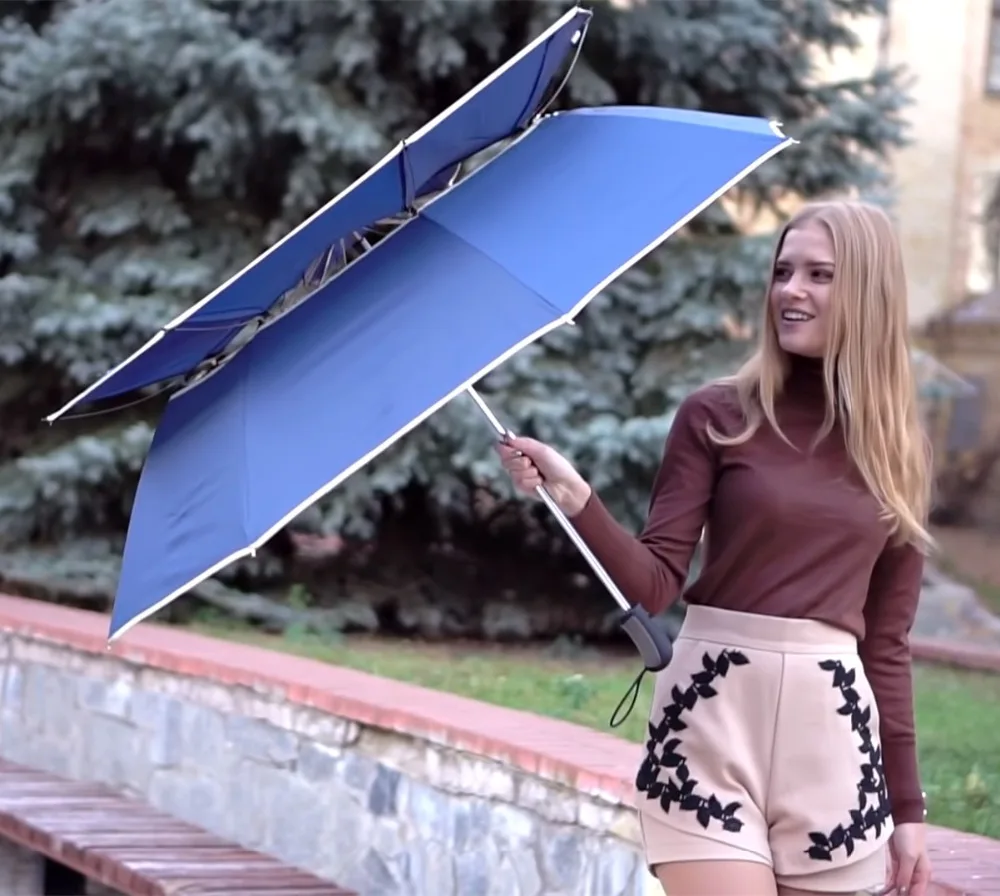 Зонтики для гольфа двойные складные 112 см (6 шт./лот)|golf umbrella|two umbrellaumbrella umbrella |