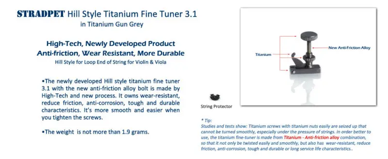 STRADPET Хилл Стиль Титан FineTuner 3,1 в серый пистолет для профессиональных производителей скрипок, аксессуары для скрипки, Оранжевый знак