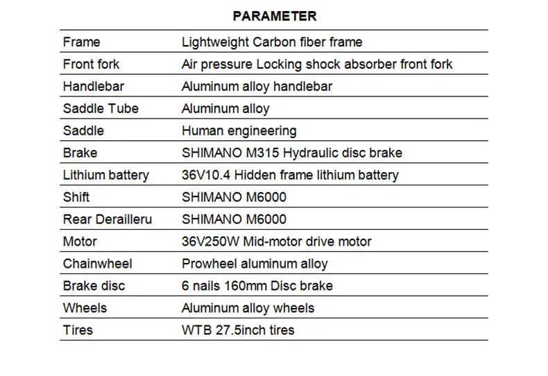 Cheap 27.5 inch carbon fiber e-bike mid-motor carbon fiber electric booster mountain bike hidden lithium battery electric bicycle 12