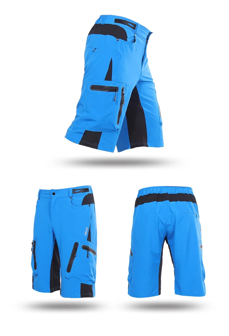 ARSUXEO, шорты для горного велосипеда, мужские, DH MTB, шорты для спуска, свободный крой, опционально, 3D, мягкое нижнее белье