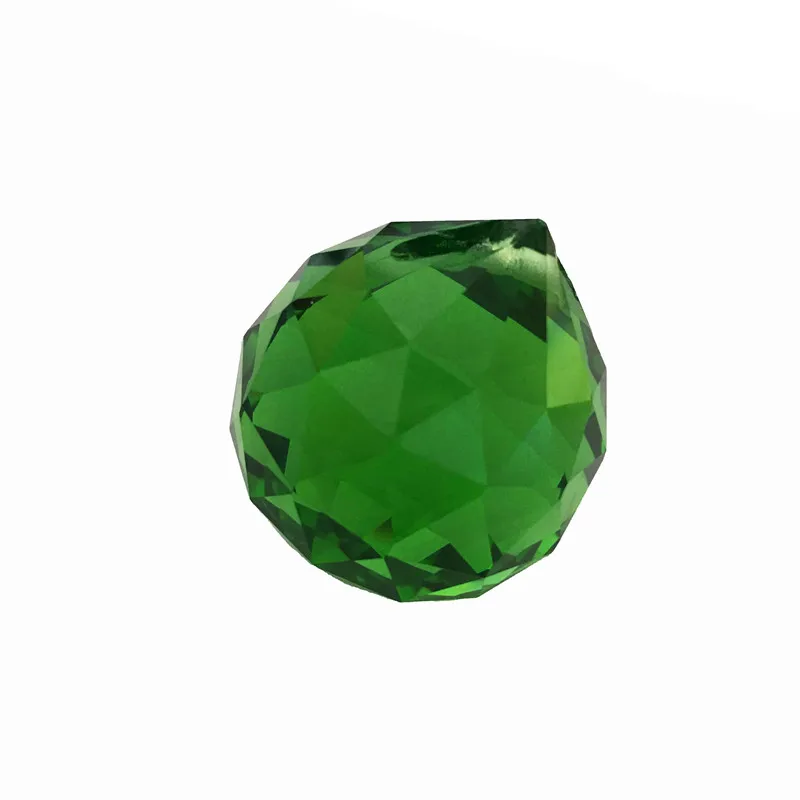 102 шт/партия, 30 мм темно-зеленый цвет окно кристаллическое занавеска кулон люстра шар и Кристальный шар-светильник