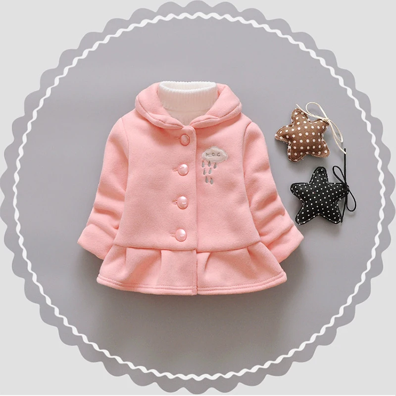 Детская куртка для девочек осенне-Весенняя Куртки кардиган для малышей Топы Bebe хлопок пальто Детская верхняя одежда с героями мультфильмов симпатичная одежда для девочек