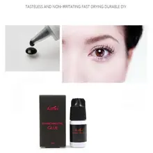 

1pcs Black Eyelash Glue 5ml Individual Makeup Glue For Eyelash Extensions Adhesive Eyelash Glue Fast Dry Long Lasting D3