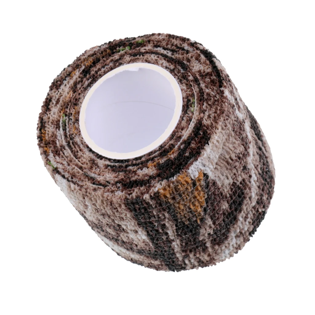 5cm x 2.2 Meters Self-adhesive Camouflage Tape Camo Stealth Tape for Outdoor Hunting Camping Accessories