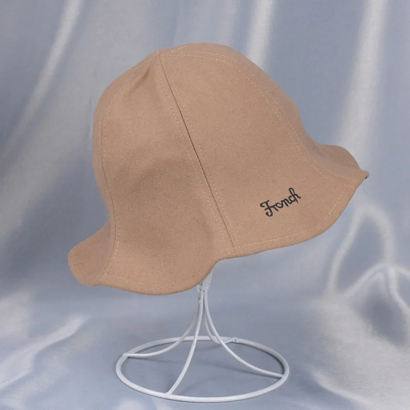 DRESSUUP Женская Зимняя шерстяная шляпа старинная буква женские фетровые шапки модные Sombrero из фетра шляпа
