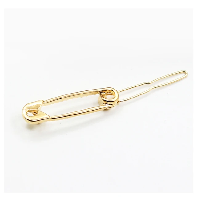 Fashion Paperclip Hair Clips Girls Metal Personality Hairpin Hair