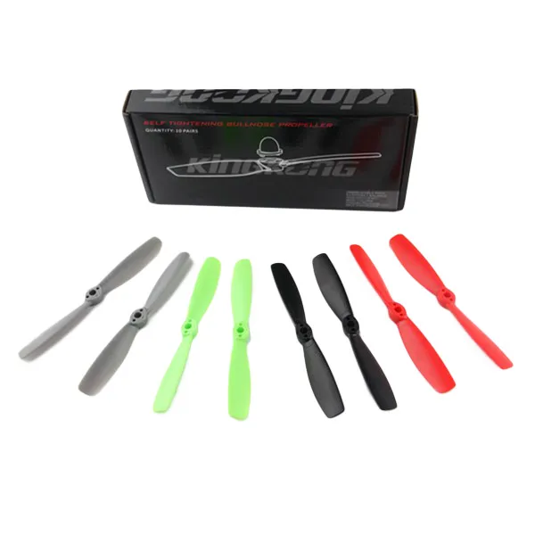 10 пар KINGKONG/LDARC 5045 5x4 5 дюйма Bullnose PC стекловолокно CW CCW пропеллеры | Игрушки и хобби