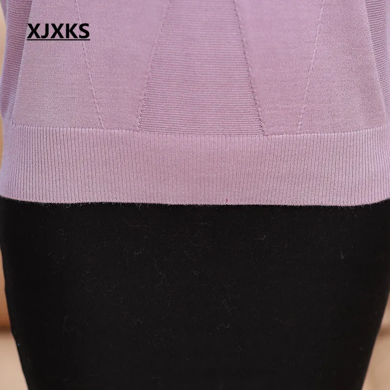 Delgadas brick Alta 2019 Azul Mujeres Cielo lavanda Otoño Calidad Suéter De Cómodo Nuevo Tamaño Red Moda Primavera Más Xjxks Las Suelta rojo TqORaI