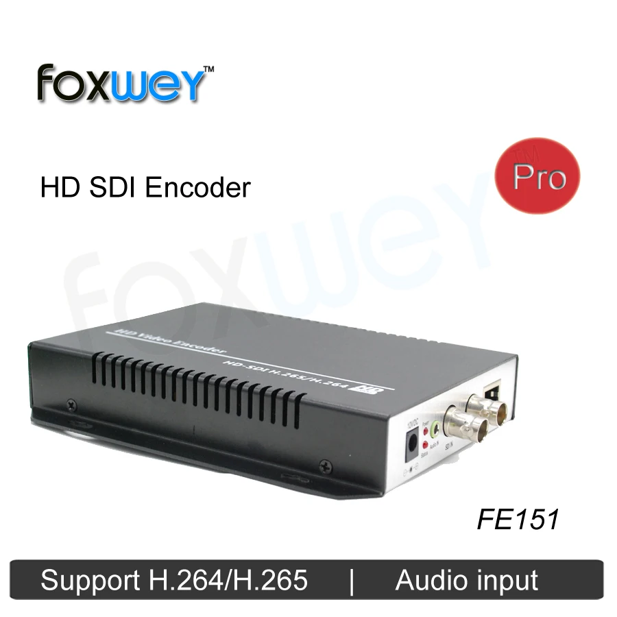 Качество 1080 P 60fps HD SDI encoder H264 кодирования, RTMP wowza поддержка решение IPTV Live Stream, вещания, трансляции foxwey