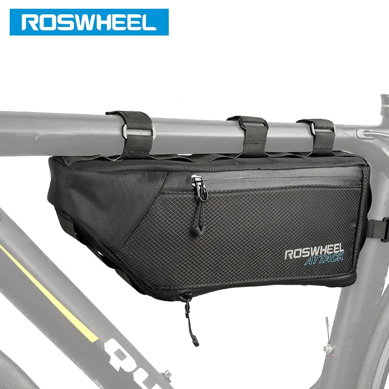 Велосипедная сумка ROSWHEEL водонепроницаемая рама для велосипеда треугольная