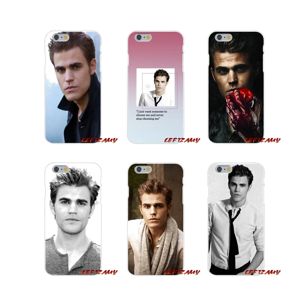 

For Xiaomi Redmi 3 3S 4A 5A Pro Mi4 Mi4C Mi5S Mi6X Mi Max2 Note 3 4 5A the Vampire Diaries Paul Wesley Soft Transparent Bag Case