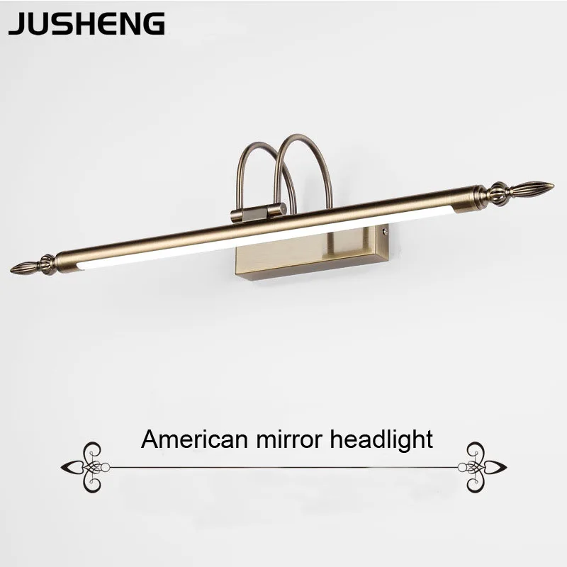 مرآة حمام مصباح للماء الرجعية برونزية/النيكل مجلس الوزراء المرآة البالونية أضواء وحدة إضاءة LED جداريّة ضوء مصباح خمر الحمام ضوء L56/ مرآة حمام مصباح للماء الرجعية برونزية/النيكل مجلس الوزراء المرآة البالونية أضواء وحدة إضاءة LED جداريّة ضوء مصباح خمر الحمام ضوء L56/