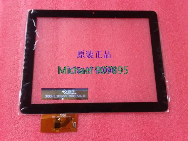 

9.7INCH capacitive touch screen  300-L3816A-A00-V1.0 noting size and color