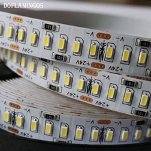 Fita led 5m, 1200leds 24v 3014 smd 12-14lm 240led/m ouro linha fita led branco quente e leve branco natural