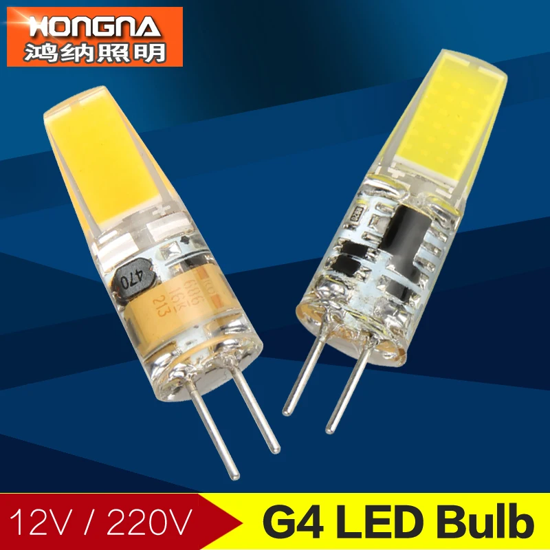 

New Arrival LED G4 bulb 12V/220V G4 Lamp Bulb Support Dimmer LED Lighting Lights Replace Halogen Bulb Spotlight Chandelier