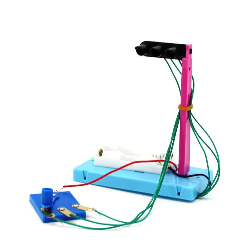 traffic light Science educational toy DIY handmade Scientific experiments Discovery Toys science kits best gifts for kids child
