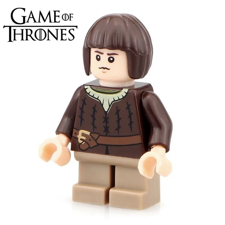 

SingleSale HBO TV Game of Thrones A Song of Ice and Fire Arya Stark minifig Assemble Model DIY Building Blocks Kids Toys