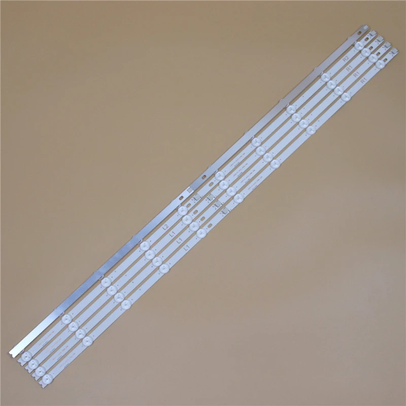 TV LED Light Bars For LG 42LN5400 42LN5403 42LN5404 42LN5405 42LN5406 Backlight Strips Kit 10 LED Lamps Lens 10 Bands LC420DUE