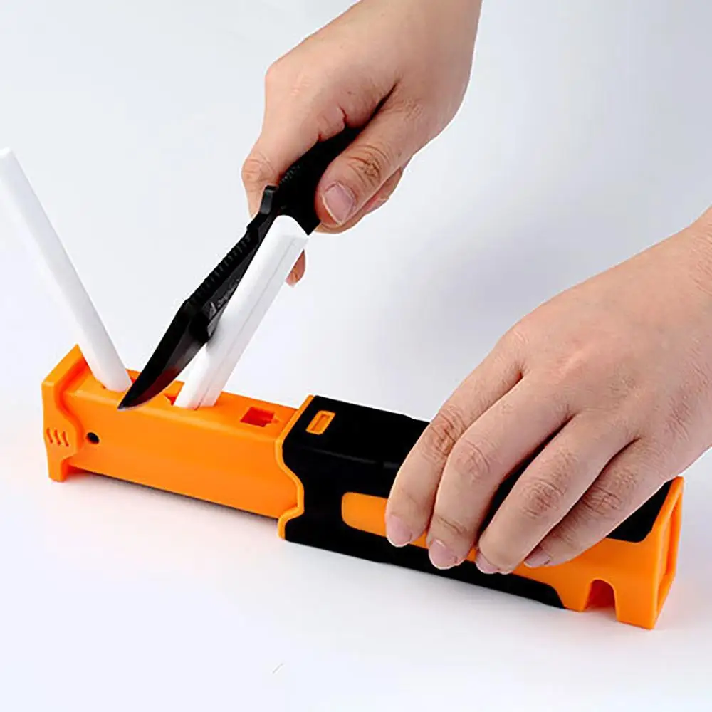 

Quick Edge Sharpener for Kitchen and Outdoors multi-function diamond ceramic fish hook serrated knife cutter sharpener @16