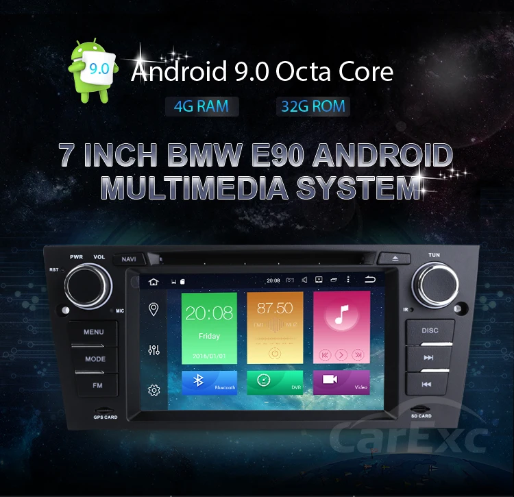 Excellent Android 9.0 Octa Core Car DVD Player Stereo System For BMW 3 Series E90 E91 E92 E93 Canbus GPS Navigation WIFI Carplay Radio 14 Excellent Android 9.0 Octa Core Car DVD Player Stereo System For BMW 3 Series E90 E91 E92 E93 Canbus GPS Navigation WIFI Carplay Radio 14