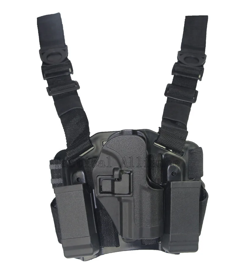 Hunting Tactical HK USP Magazine Holsters Pistol Gun Drop Leg Thigh