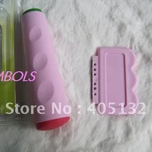 Na-28 Дизайн ногтей штамповка изображения двойной головкой штампа и Скребки комплект Дизайн ногтей Инструменты