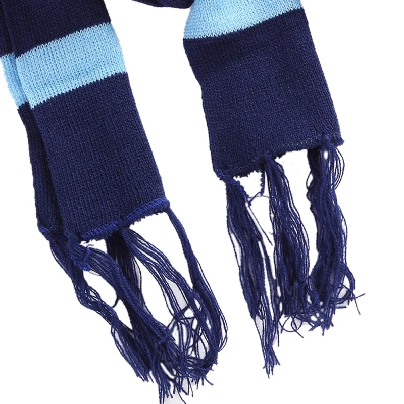 ROPALIA Two-Piece Set Christmas Children Snow Printed Beanie Hat Striped Scarf Neck Wraps Girl Boy Holiday Headwear Accessories
