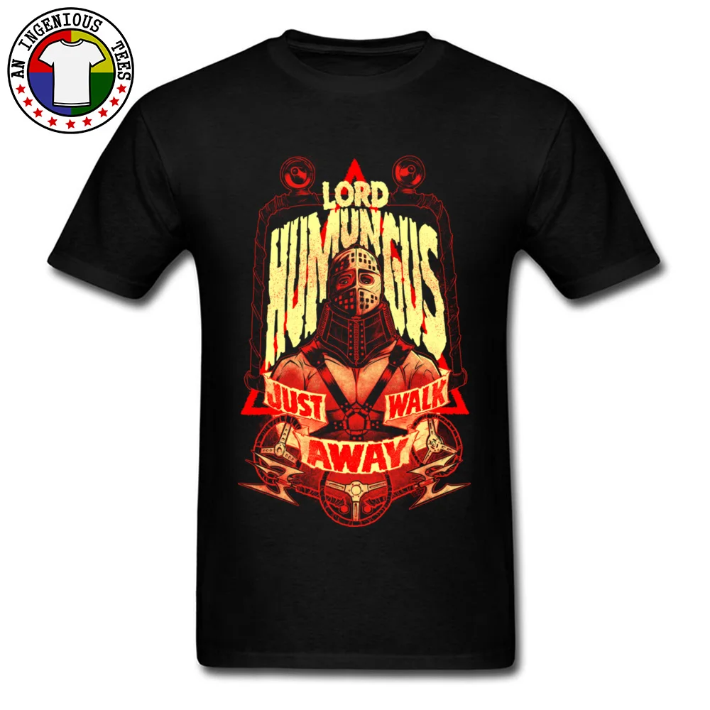 Hip hop ROAD WARRIOR LORD HUMUNGUS Men T Shirt Graphic Summer/Fall Short Sleeve Tops Tees Crewneck 100% Cotton Sweatshirts ROAD WARRIOR LORD HUMUNGUS black