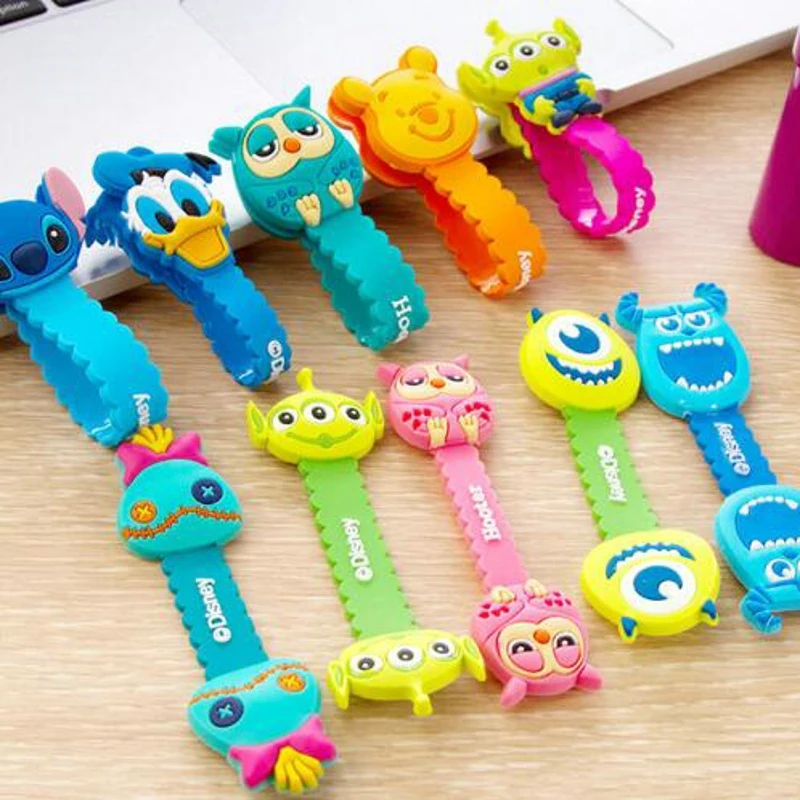 Cartoon font b Cable b font Organizer Bobbin font b Winder b font Protector Wire Cord