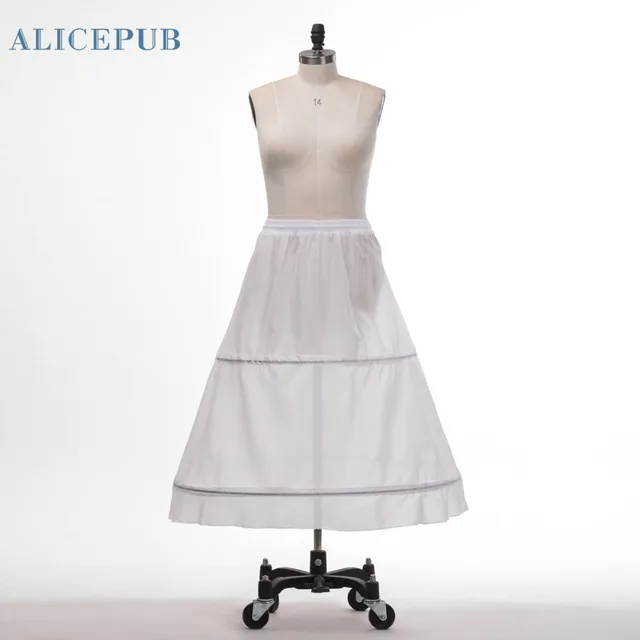 Tea Length Dress with Petticoat