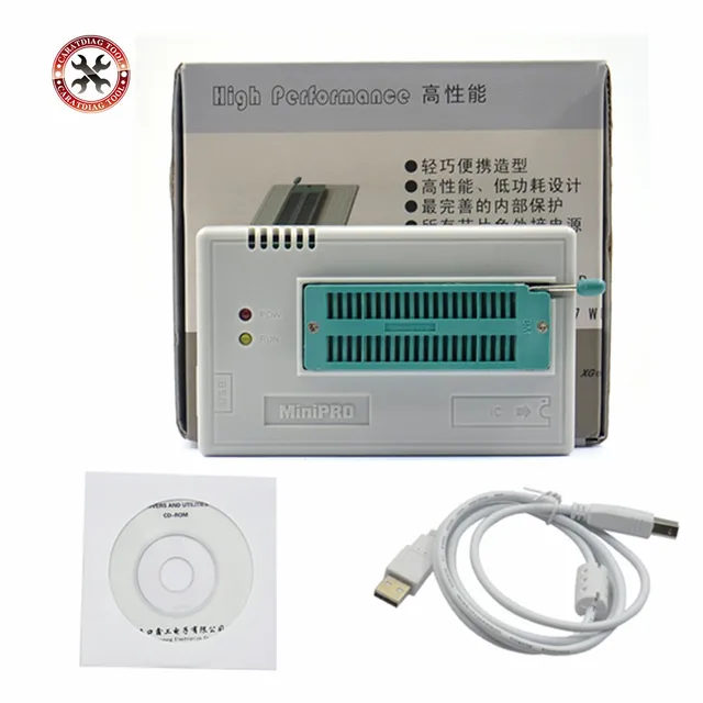 MINI PRO TL866CS/TL866 II Plus Original USB Universal Programmer EEPROM FLASH with Adapters High Speed Programmer Free Shipping