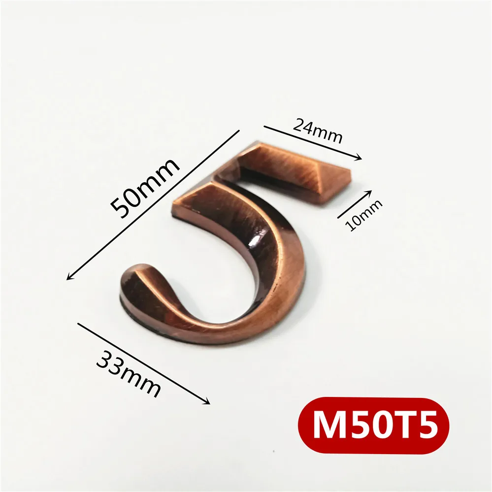 M50T苗条型红古塑料门牌=0选项5