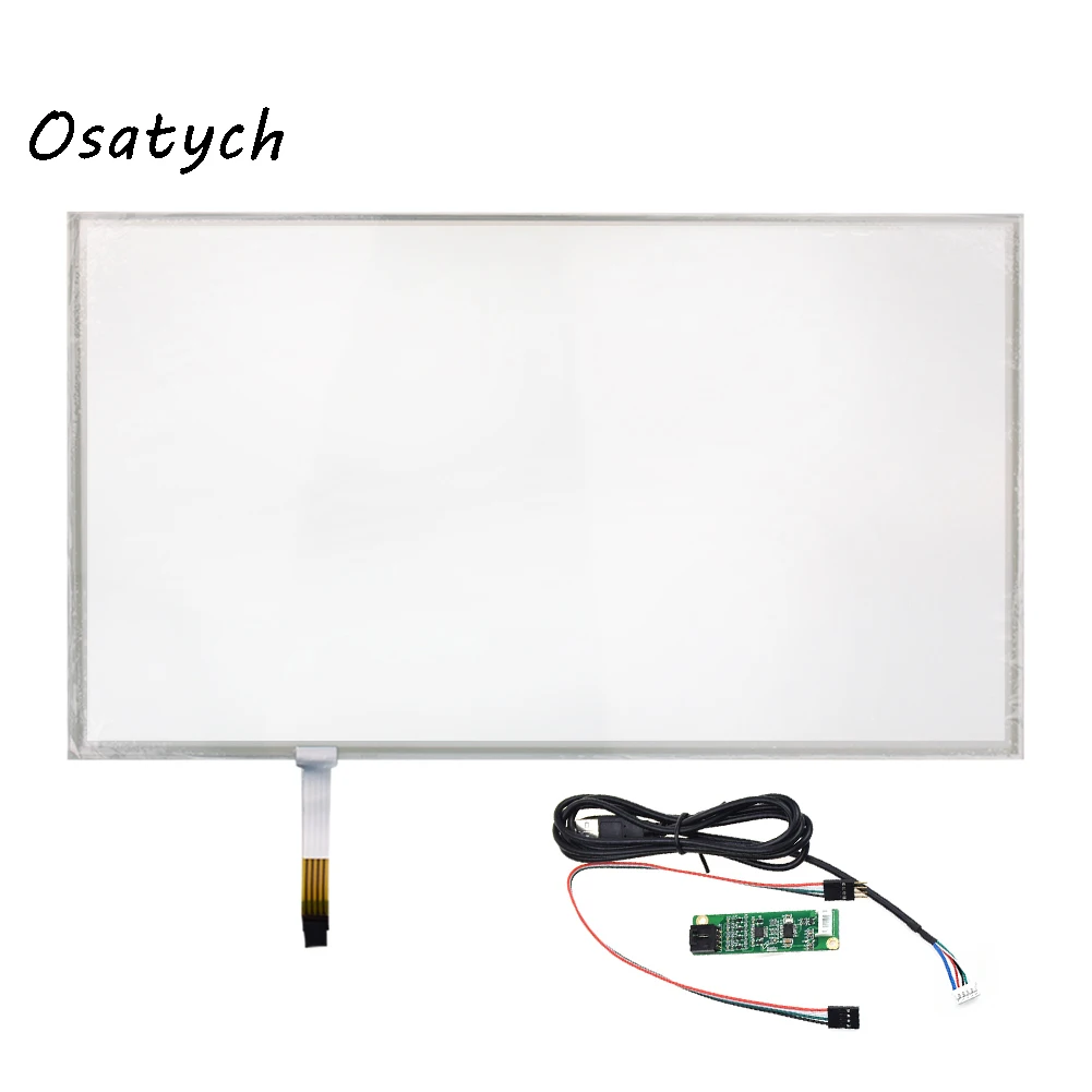 Original for 18.5 inch 4 Wires Resistive Touch Screen With USB port 424x243mm Digitizer Glass Monitor Original for 18.5 inch 4 Wires Resistive Touch Screen With USB port 424x243mm Digitizer Glass Monitor