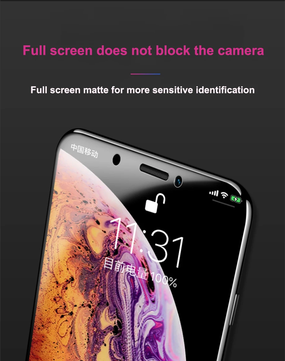 Матовое стекло для iphone 7 8 Plus 6 XR закаленное стекло твердость 9h iphone X XS Max Защитное стекло для iphone 6 6s Plus