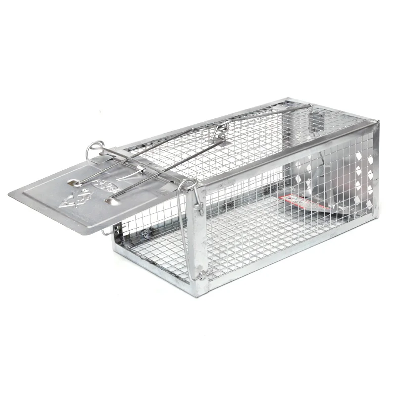 Mice mousetrap Hunt Rat Cage nab Metal Tin Mouse Basket Homein Traps