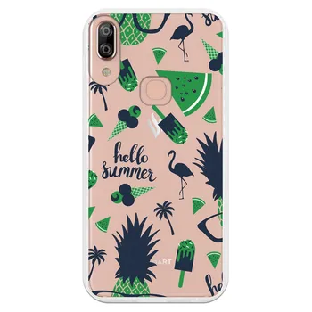 

Stand case costume drawing Hello Summer Blue WP007 for Vsmart Active 1 Plus