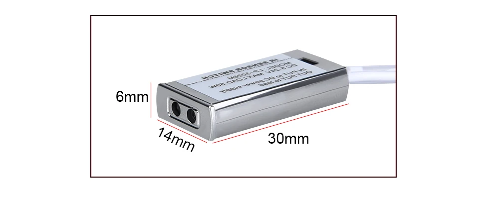 12 В/24 В ИК датчик приближения Переключатель детектор инфракрасный дверной контрольный светильник 5A 50 Вт Автоматическое включение/выключение прерыватель для DIY светодиодный светильник
