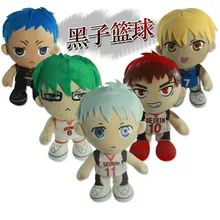 5 шт./компл. Kuroko нет корзины фигура плюшевые игрушки куроко кагами кисе Midorima Aomine аниме косплей куклы 34 см