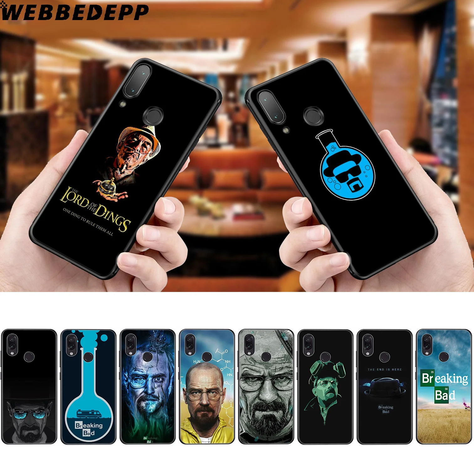 

WEBBEDEPP Heisenberg Breaking Bad Soft Case for Xiaomi Redmi K20 7A 4A 4X 5 5A 6 6A S2 Note 8 4 4X 5 6 5A 7 Pro Plus Prime