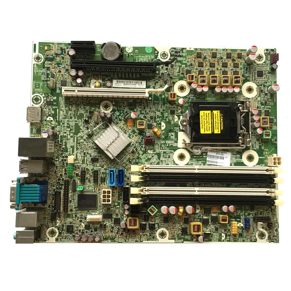 

628930-001 628655-001 Desktop motherboard mainboard For HP RP5800 POS system board H61 100% tested