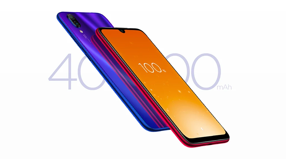 Xiaomi Note Redmi 7 4 Гб 64 жесткий ГБ 48MP Dual Camara 13MP 6," экран капля батареи 4000 мАч