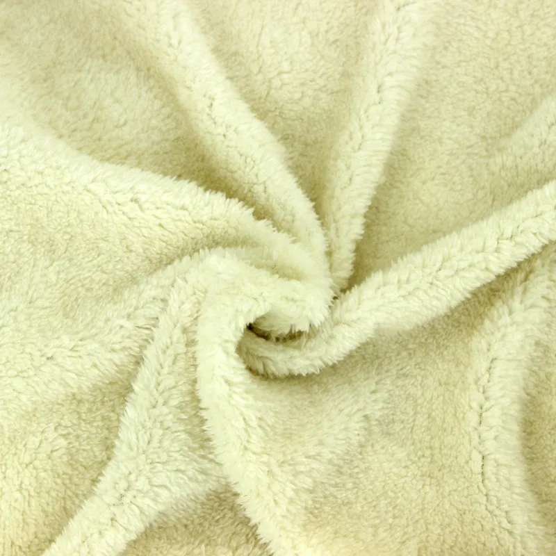 White Plush Fabric for sewing Clothing Fabric 160cm Width Cashmere Hat
