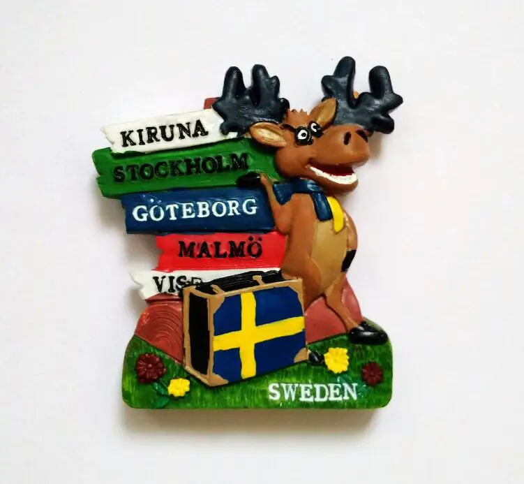3d магниты для холодильника в виде снега горы оленя коров|3d fridge magnet|fridge magnetmagnetic